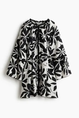 H&M Trompet Kollu Tunik Elbise