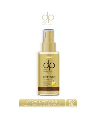 dp Daily Perfection Saç Bakım Yağı Yoğun Onarıcı Argan Yağlı ve E Vitaminli 100 ml - Yıpranmış Saçlar