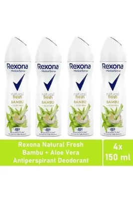Rexona Bayan Deodorant Natural Fresh Bambu Ve Aloe Vera 150 Ml