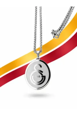 Galatasaray YENİ SEZON LOGO DETAYLI ÇELİK KOLYE