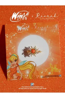 Reorah Collection Winx Club® Stella Opal Sun Yüzük 925 Ayar Gümüş