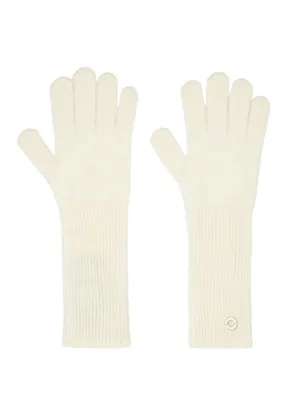 Beymen Collection Kırık Beyaz Tüylü Kadın Kaşmir Eldiven