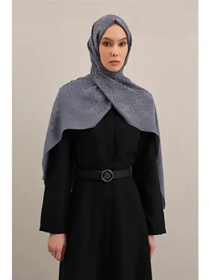 ARMİNE Lyocell Naia Kare Monogram Şal 6 26