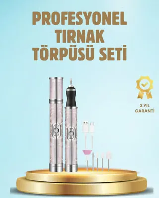 renklime Elektrikli Tırnak Törpüsü Ayarlanabilir Hızlı Manikür Pedikür Cihazı