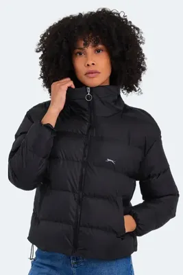Slazenger BAILEY IN Kadın Şişme Siyah Mont & Kaban