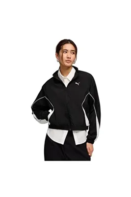 Puma 691864-01 Sport Relaxed Woven Ful Kadın Ceket Siyah
