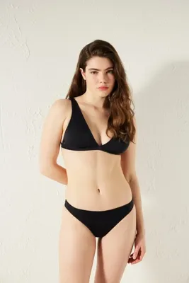 Penti Siyah Basic Slip Bikini Altı