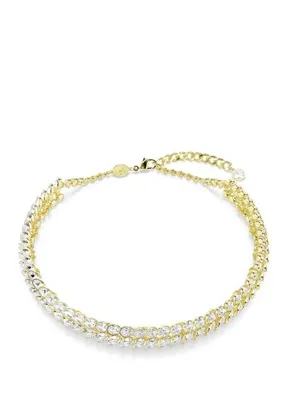 Swarovski Idyllıa Choker Cry Gos Altın Kaplama Kadın Bilezik 5723541 