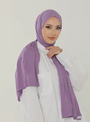 Beyzak Store Luxury Penye Şal - Eflatun - Beyzak Store