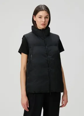 On All-Day Siyah Puffer Yelek