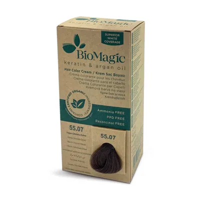 BioMagic Saç Boyası Yoğun Çikolata Kahve No: 55.07
