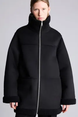 DeFacto Peluş Detaylı Regular Fit Mont