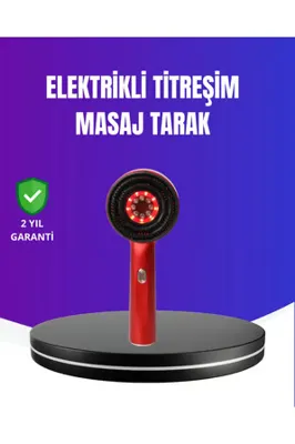 POYTREND Kırmızı Işık Terapi Özellikli Saç Derisi Masaj Tarak Anti Dökülme - PPPPPP9355-8255