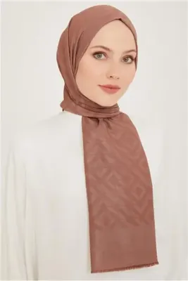 ARMİNE Trend Pera Şal 1 - 4861 GÜl Kurusu