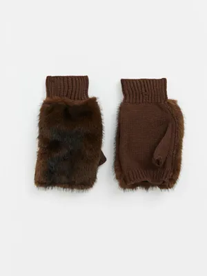 LCW ACCESSORIES Triko Kadın Parmaksız Eldiven