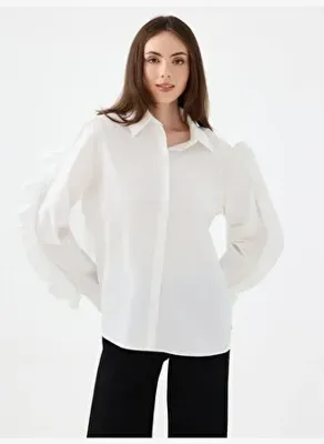 Loft Loose Fit Kadın Gömlek U.kol