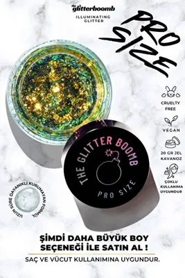 the glitter boomb jel glitter - Cosmos 20gr PRO SIZE
