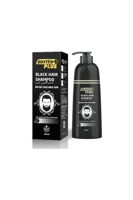 Softto Plus Black Hair Şampuan 350 Ml