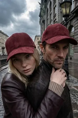 LAGRANZE Unisex Casual HAKİKİ Nubuk KEP/Şapka