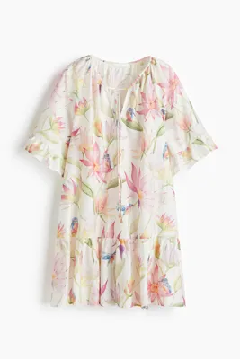 H&M Bağcık Detaylı Tunik Elbise