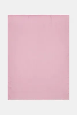 Vakko PEMBE MONOGRAM MODAL/İPEK ŞAL