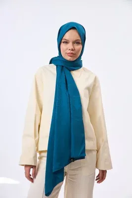 MİRSOY SCARF Velora Desen Kaymaz jakarlı Şal
