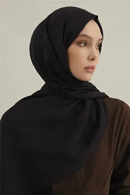 Armine Lyocell Naia Kare Monogram Şal 6 03