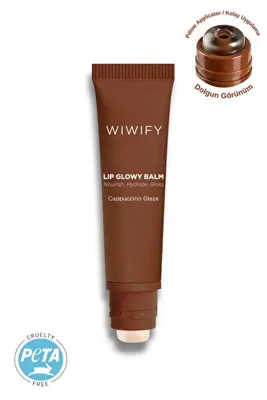 WIWIFY Wiwify Cappuccino Glaze Dudak Balmı – Parlatıcı & Nemlendirici 13 ml