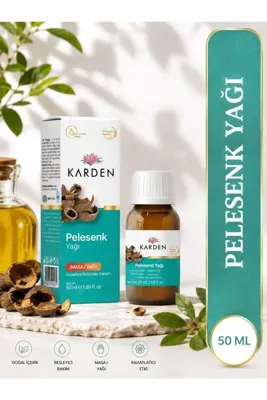 Genel Markalar Pelesenk Yağı 50 ml - %100 Saf ve Doğal Cilt, Saç ve Masaj Yağı