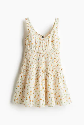 H&M Büzgülü Elbise