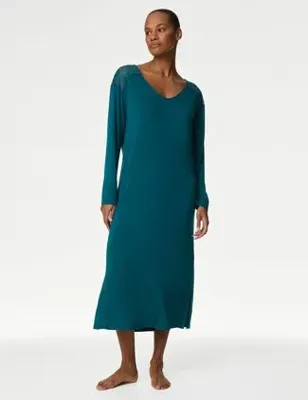 Marks & Spencer Body Soft:trade_mark: Dantel Detaylı Gecelik