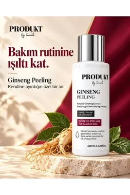 produkt by tanzade Ginseng Özlü Arındırıcı ve Canlandırıcı Peeling 100 ml