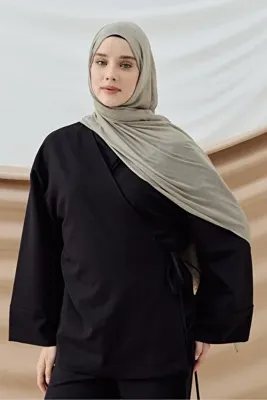 Modakaşmir Aya Serisi Şal-Antik Bej