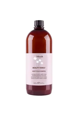 Nook Beauty Family Kıvırcık Kabaran Saçlar İçin Kakao Yağı Mango Papaya Özlü Pürüzsüzleştirici Şampuan 1000ml