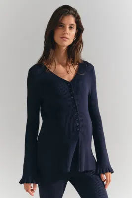 H&M MAMA Lastik Örgülü Hırka