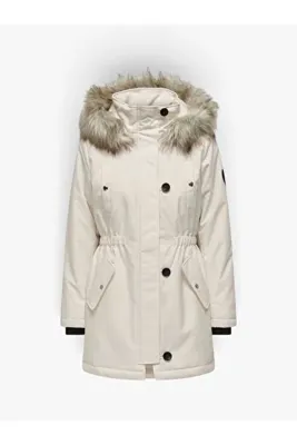 ONLY ONLIRIS FUR WINTER PARKA CC 2023 OTW Kadın Sarı Parka - 15304625