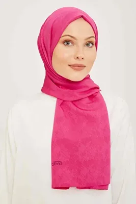 Armine Trend J.capri Pembe Düz Renk Şal 8-04