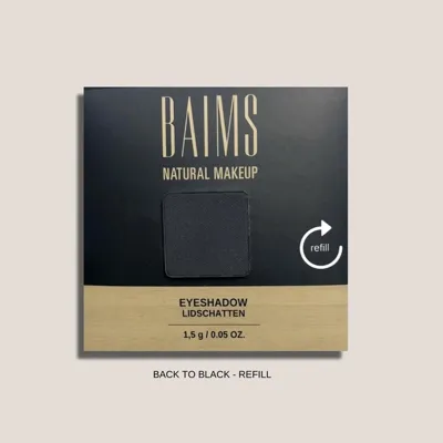 Baims Eyeshadow Yeniden Dolum Göz Farı 100 Back To Black