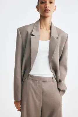 H&M Tek Düğmeli Blazer