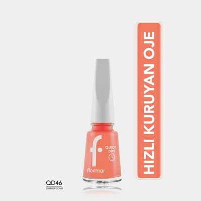 Flormar Oje Quick Dry QNE-46 Summer Song