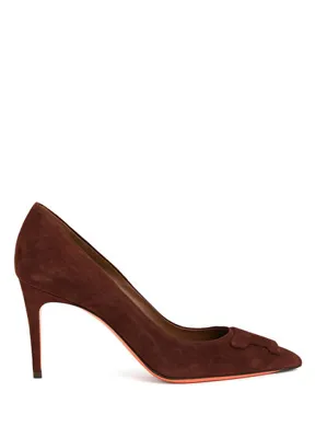 Divarese Siyah Dantelli Stiletto