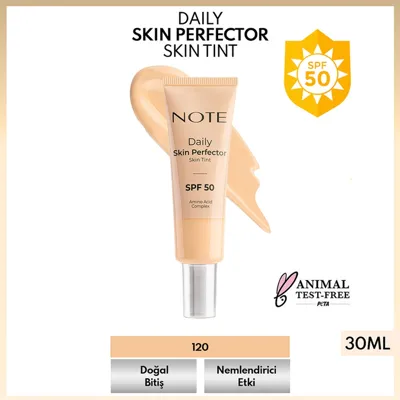 Note Cosmetics Note Daily Skin Perfector Skin Tint Fondöten 120
