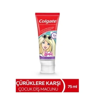 Colgate Barbie 6+ Yaş Çocuk Diş Macunu 75 ML
