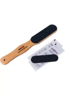TuğraÇelik Merrys J-019 Solingen Ahşap Topuk Törpüsü- 12'li Paket