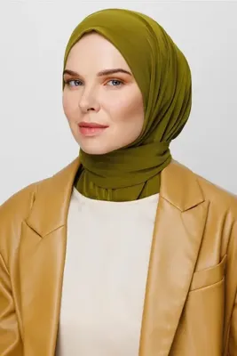 Mooncorn Zeytin Yeşili Hazır Şal