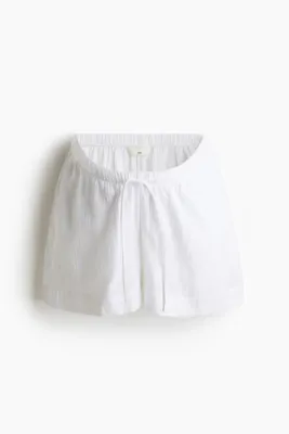 H&M MAMA Büzgü Bağlı Muslin Şort