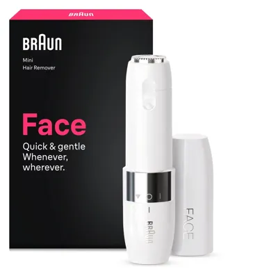 Braun Face Mini Tüy Alma Makinesi Beyaz FS1000