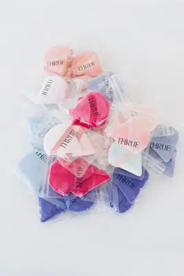 THRUE COSMETICS Thrué Makyaj Süngeri Seti – Yumuşak Dokulu Fondöten & Allık Süngeri (Çok Renkli)