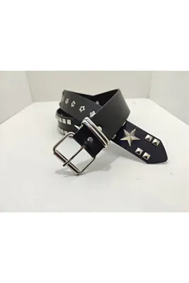 çelik belt vintega Yıldızlı piraitli Kemer