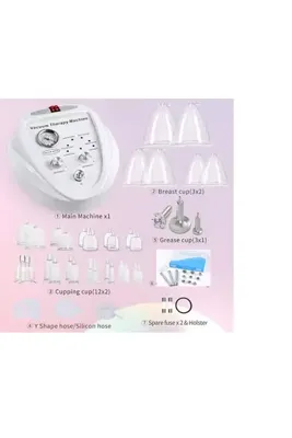 estorilcosmetic Pop Up Vakum Terapi Çatlak Ve Toparlama Cihazı Microdermabrasion Başlık Hediyeli